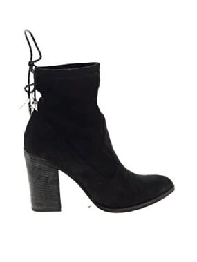Dolce Vita Casee Black Faux Suede Western Booties – Size 10 🖤🤠